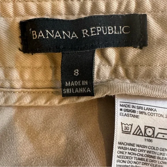 Banana Republic Women’s Khaki High-Rise Utility Pants Size 8 – - Picture 4 of 7
